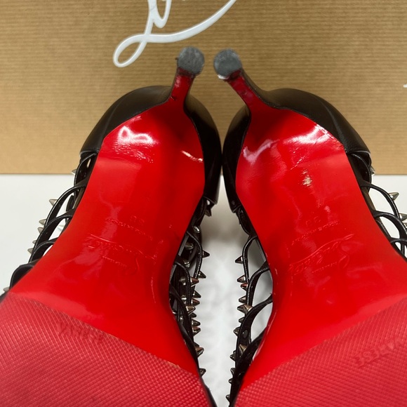 Christian Louboutin Black Heeled Shoes - Picture 14 of 16